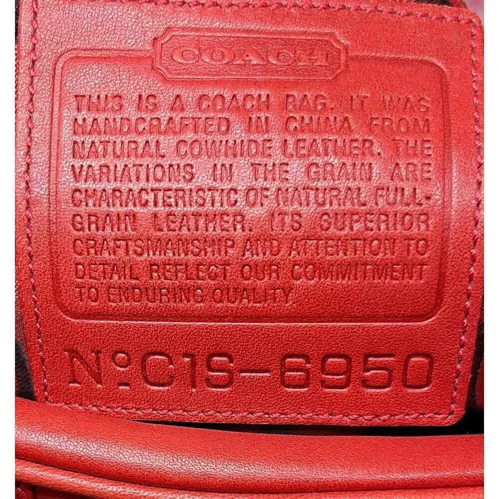 Vintage Coach 6950 Amanda Hobo Bag